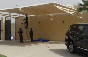 مظلات بدون أعمدة في جدة